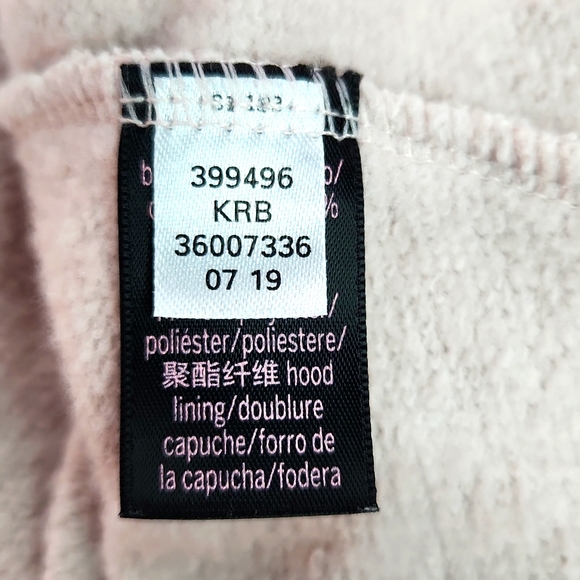 Victoria's Secret Blush Fleece Crop Hoodie (XS) - Picture 12 of 14